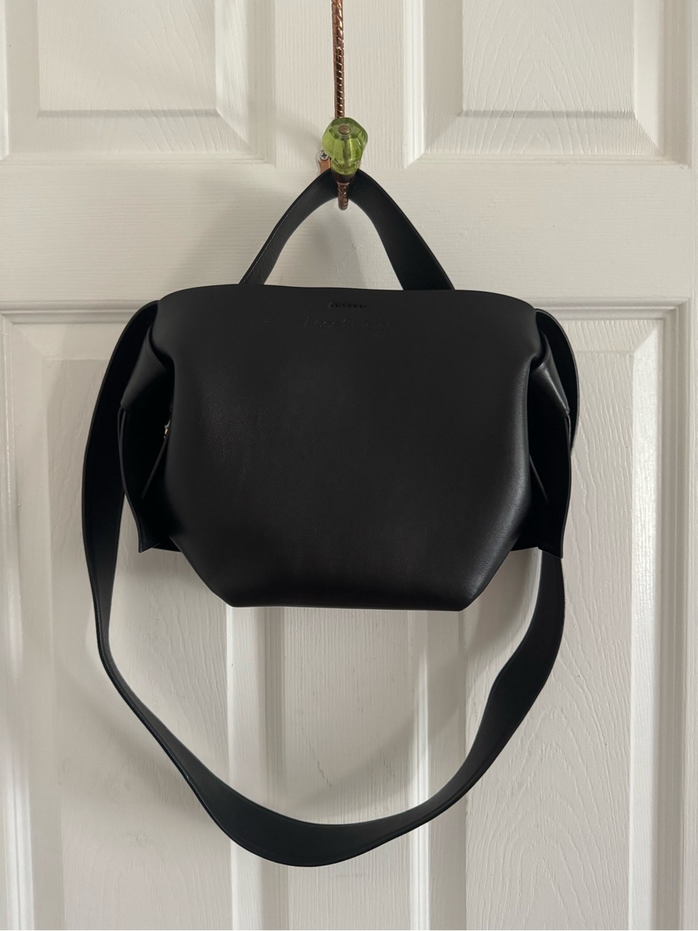 Acne Studio Musubi Mini Black Shoulder Bag